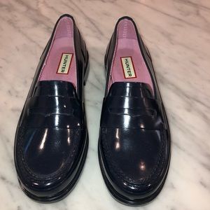 Hunter original penny loafers
